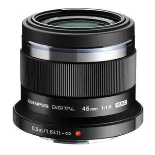 Olympus M.Zuiko Digital ED 45mm f/1.8 - Zwart