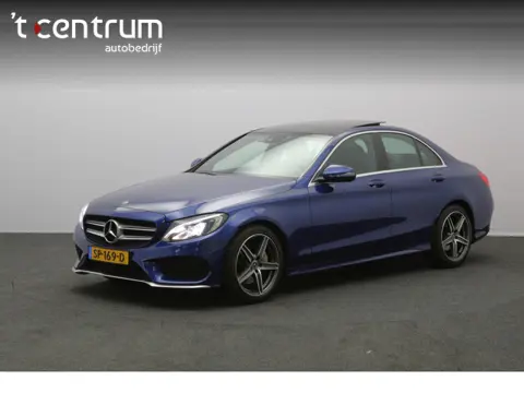 Mercedes-Benz C-Klasse 180 AMG-Line Sport Edition, Schuif-Kanteldak, Trekhaak, 360 Camera