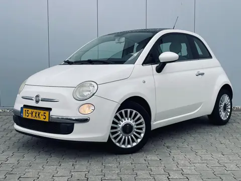 Fiat 500 1.2 Lounge, Automaat, Panoramadak, Airco