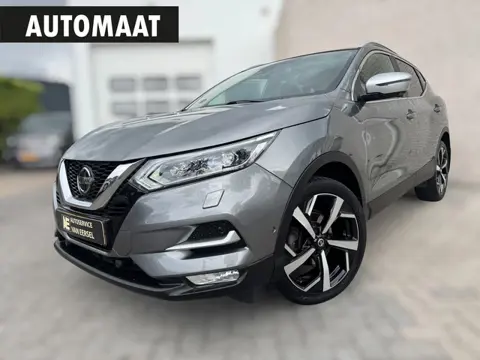 Nissan Qashqai 1.2 Tekna+ 360 CAMERA / STOELVERW. / PANO / NAVI / PDC / TREKHAAK / LEDER / CRUISE / 