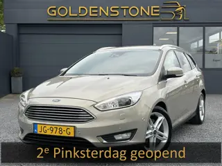 Ford Focus Wagon 1.5 Titanium Edition 1e Eigenaar,150pk,Navi,Camera,6 Bak,Stoelverw,Stuurverw,Leder,
