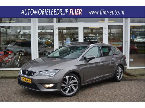 SEAT Leon ST 1.4 150PK TSI FR Connect Executive ✅ Pano ✅ PDC V+A ✅ CarPlay ✅ Orig. NL ✅ NAP ✅