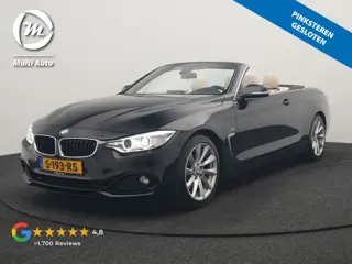 BMW 4 Serie Cabrio 420i Sport Line Individual 184pk Dealer O.H. | Lederen Sportstoelen Memory & Verw