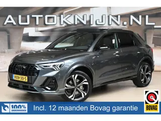 Audi Q3 45 TFSIe 245pk S edition | 360° | Pano | Elek. stoel | Sonos | Matrix | 100% (Dealer) onderh