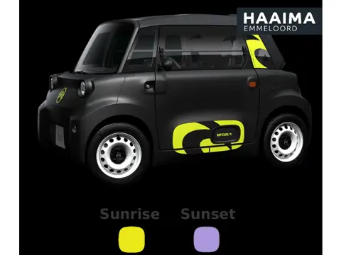 Citroen Ami Sunrise of Sunset | Nieuw model!! | Panoramadak | Verwarming | Full LED | Telefoonhouder