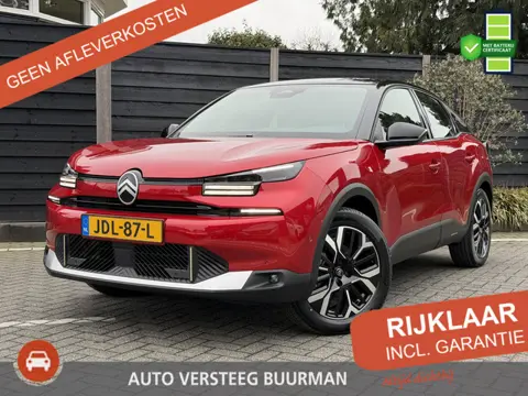 Citroen Ë-C4 Business 54 kWh 156pk Extended Range Automaat Incl. Batterijtest, Navigatie, Achteruitr