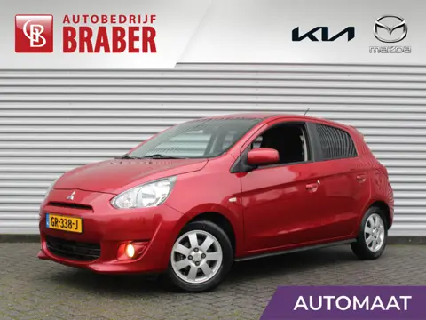 Mitsubishi Space Star 1.0 Bright | Automaat | Clima | 14" LM | Licht- & regensensor | Dealeronderhou