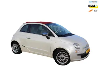Fiat 500 C 0.9 TwinAir Lounge cabrio parelmoer lage km