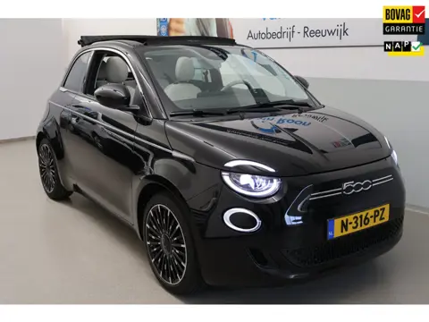 Fiat 500 C La Prima 42kWh 118Pk #12Mnd. Garantie# Fantastisch!!!