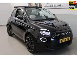 Fiat 500 C La Prima 42kWh 118Pk #12Mnd. Garantie# Fantastisch!!!