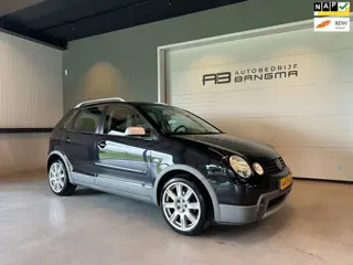 Volkswagen Polo 1.4-16V CROSSPOLO FUN-uitv|AIRCO|VELGEN|ISOFIX|NAVIGATIE|BLUETOOTH+AUX+USB+GOOGLE+SP