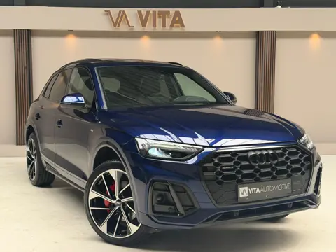 Audi Q5 50 TFSI e S edition Pano|Matrix|Camera|Trekhaak|Dodehoekdetectie| Inclusief 12 maanden garan