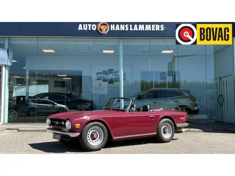 Triumph TR6 Soft Top 39 jaar in bezit, door Leyland in Gouda geleverd