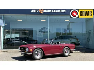 Triumph TR6 Soft Top 39 jaar in bezit, door Leyland in Gouda geleverd
