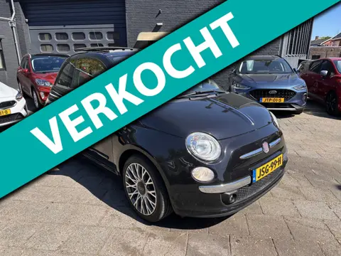 Fiat 500 0.9 TwinAir|86pk|Lounge|Aut|Leder|CLIMA|Panoramadak