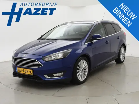 FORD FOCUS WAGON 1.5 ECOBOOST 150PK AUT. TITANIUM ED. | CAMERA | STOELVERW. | VOORRUITVERW. | NAVI |