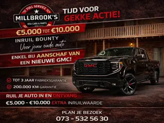 GMC Sierra AT4 6.2 V8 360 graden camera, BPM VRIJ, op voorraad .