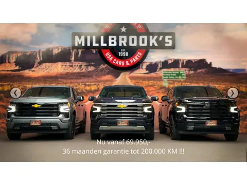 Chevrolet Silverado High Country 6.2 V8 420 PK uit voorraad leverbaar BPM VRIJ .