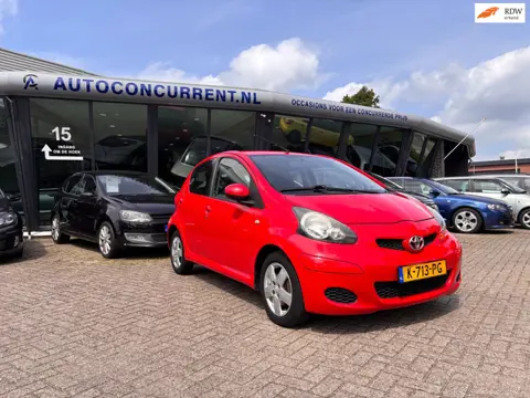 Toyota Aygo 1.0-12V Aspiration Green, Airco, Nieuwe APK, Inruil mogelijk.