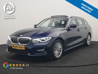 BMW 3 Serie Touring 330e Luxury Line PHEV 293pk Dealer O.H. | Trekhaak Af Fabriek | Panodak | Head U