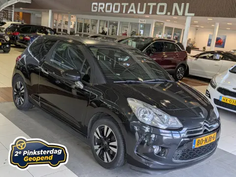 Citroën DS3 1.6 So Chic in Black Airco, Cruise Control, Stuurbekrachtiging