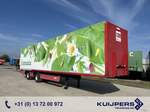 Groenewegen Jumbo / DRO-14-18 / Box / Loadlift / 2x Steering Axle / APK TUV 01-27