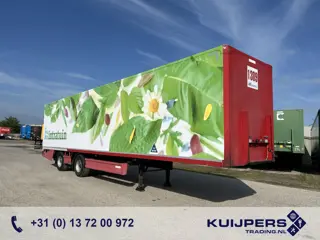 Groenewegen Jumbo / DRO-14-18 / Box / Loadlift / 2x Steering Axle / APK TUV 01-27