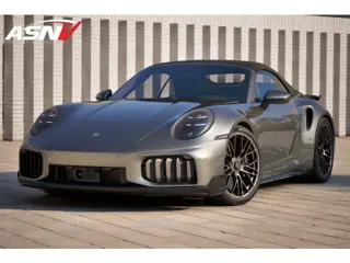 Porsche 911/992.2 Cabrio 3.6 Turbo S, 711 PK, *ON/STOCK*, Sport/Design/Zwart, Burmester, Ventilatie,