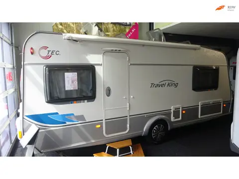 TEC Travel King 535 TE 2008 ENKELE BEDDEN RONDZIT AIRCO Voortent Zakluifel