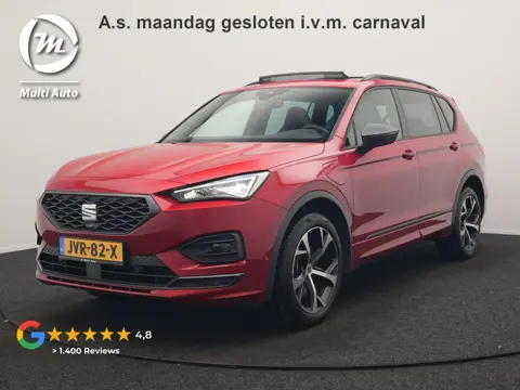 SEAT Tarraco 1.4 TSI e-Hybrid FR Plug In Hybrid 245pk PHEV | Trekhaak Af Fabriek | Panodak | Adaptiv