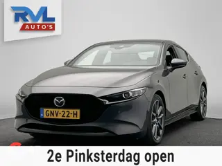 Mazda 3 2.0 e-SkyActiv-G M Hybrid 122 | Trekhaak | Head/up | Rondomzicht/Camera | Leder |