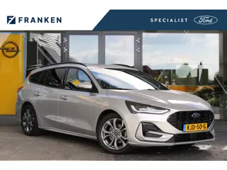 Ford FOCUS Wagon 1.0 EcoBoost Hybrid ST Line X | Leder UNIEK! | Trehaak | Winterpack | Adaptive crui