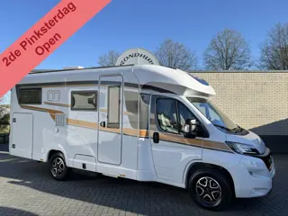Carthago T 430 KB LE 140 pk AUTOMAAT 9-Traps Euro6 Fiat Ducato **Enkele lengtebedden/4 zitplaatsen/L