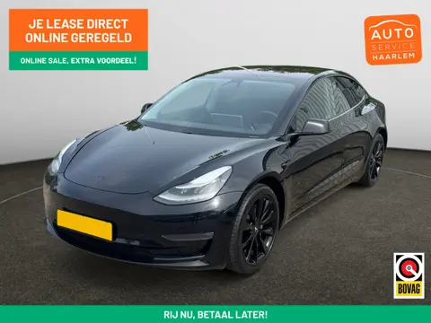 Tesla Model 3 Long Range AWD 75 kWh- SOH 89%, 2x Laadkabels, Performance Pakket, Blackline, Panorama