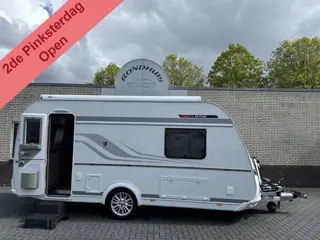 Tabbert Rossini 450E Finest Edition BOMVOL OPTIES **Enkele bedden/Mover/Casetteluifel/Fietsendrager/
