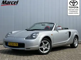 Toyota MR2 1.8-16v VVT-i Cabrio Uniek 44672 KM Rood Interieur