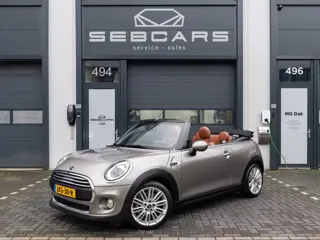 MINI Cabrio 1.5 Cooper Chili AUTOMAAT, CHESTER LEDER, SPORTSTOELEN, NAVI, STOELVERWARMING,