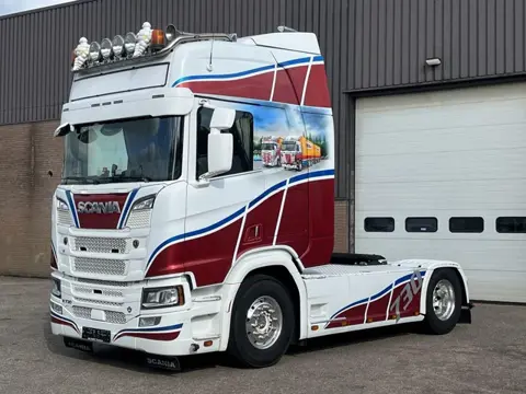 Scania R730 V8 / Retarder / Full air / Special interior / Parking airco / New smarttacho Gen2V2 / Fu