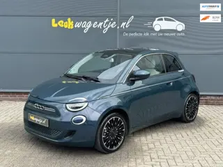 Fiat 500 e La Prima 42 kWh *pano *leer *camera *carplay *17"