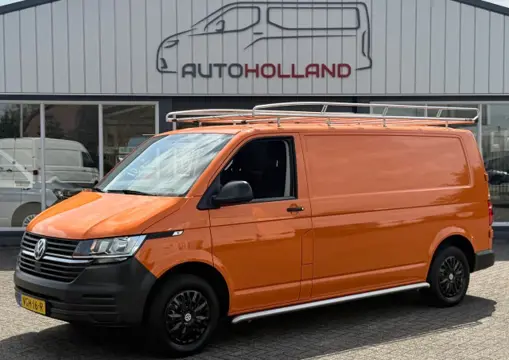 VOLKSWAGEN TRANSPORTER 2.0 TDI 81KW 110PK L2H1 EURO 6 AIRCO/ CRUISE CONTROL/ TREKHAAK/ RVS IMPERIAAL/ 100% DEALERONDERHOUDEN