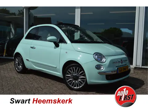 Fiat 500C 0.9 TwinAir Turbo Lounge Cabrio | Parkeers. | Orig NL auto |