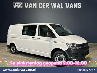 Volkswagen Transporter 2.0 TDI 150pk L2H1 Dubbele Cabine Euro6 inrichting Airco | 5-Zits | Camera | 