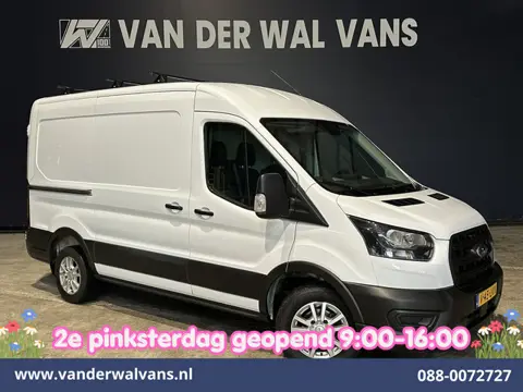 Ford Transit 2.0 TDCI L2H2 Euro6 Airco | 2450kg Trekhaak | LM velgen | Verwarmde voorruit Dakdragers