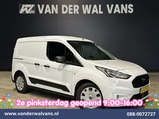 Ford Transit Connect 1.5 EcoBlue 101pk L1H1 Euro6 Airco | 3-Zits | Trekhaak | Stoelverwarming | Verw