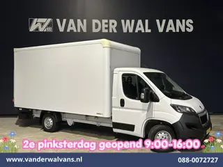 Peugeot Boxer 2.2 BlueHDi 141pk Bakwagen 435cm Lang Laadklep Euro6 Airco | 1085kg laadvermogen | Cru