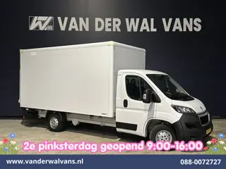 Peugeot Boxer 2.2 BlueHDi 141pk Bakwagen 435cm Lang Laadklep Euro6 Airco | 1055kg laadvermogen | Cru