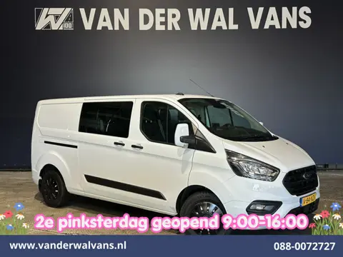 Ford Transit Custom 2.0 TDCI 130pk L2H1 Dubbele Cabine Euro6 Airco | 6-Zits | Camera | Navigatie | L