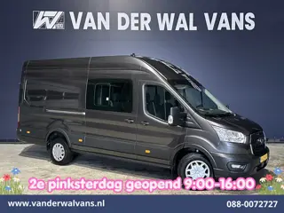 Ford Transit 2.0 TDCI 185pk L4H3 Dubbele Cabine Euro6 *Rijklaar* Airco | 6-Zits | Camera | Cruisecon