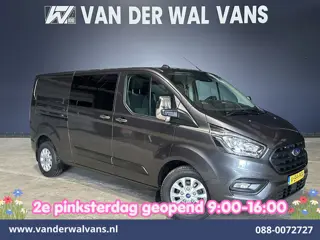 Ford Transit Custom 2.0 TDCI 170pk L2H1 Dubbele Cabine Euro6 Airco | 5-Zits | Camera | LED | Cruisec