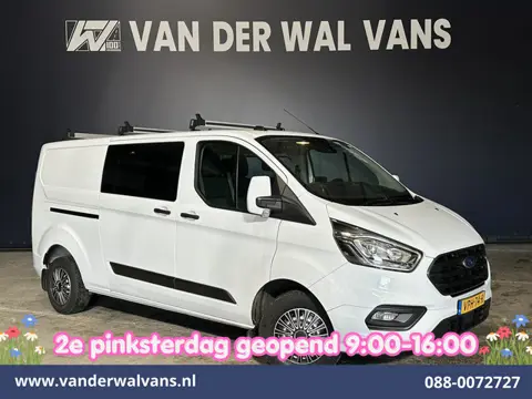 Ford Transit Custom 2.0 TDCI 130pk L2H1 Dubbele Cabine Euro6 Airco | 6-Zits | Camera | LED | Cruisec